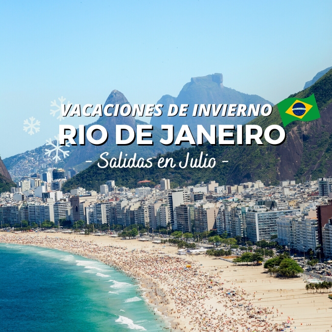 Vacaciones de invierno ❄️ - Especial Rio de Janeiro 🌴